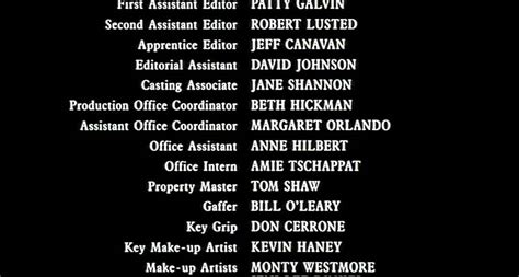 ACTING CREDITS